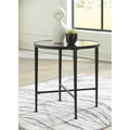 Cadeburg Black Accent Table - 26W x 26D x 26H