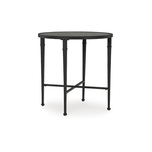 Table d'appoint noire - 66L x 66P x 66H