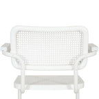 Fauteuil Cesca Cane Cantilever avec Cadre en Acier Blanc