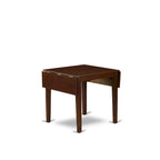 Ensemble de salle à manger – Une table de salle à manger rectangulaire et des chaises de cuisine, Acajou (Option de pièces)