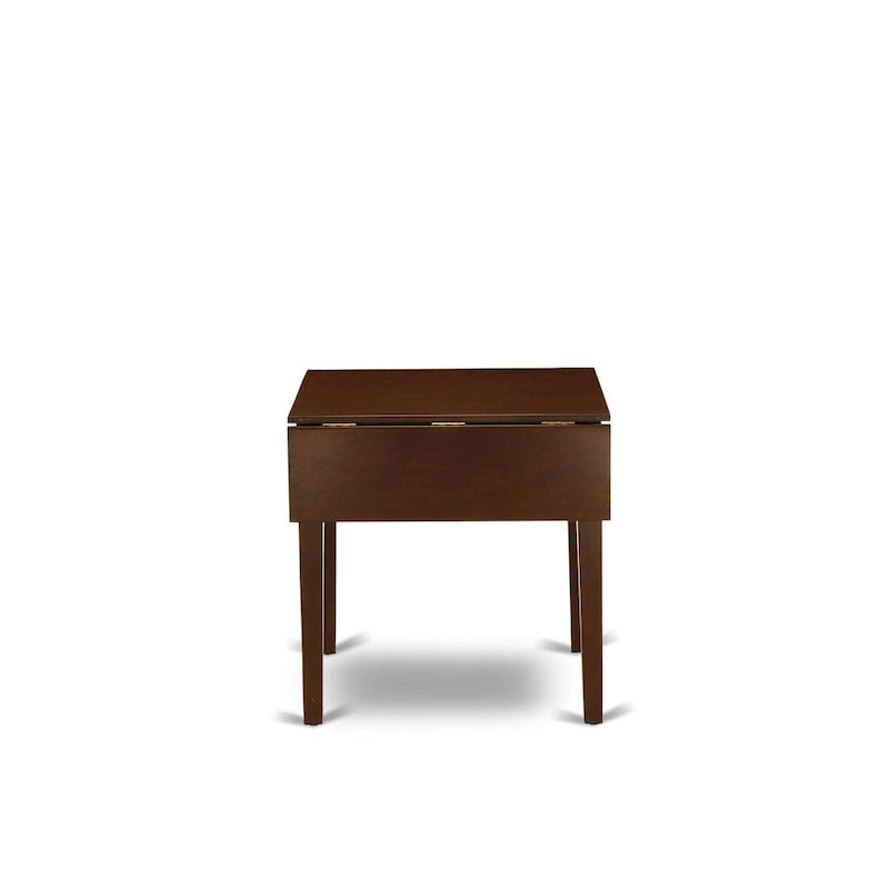 Ensemble de salle à manger – Une table de salle à manger rectangulaire et des chaises de cuisine, Acajou (Option de pièces)